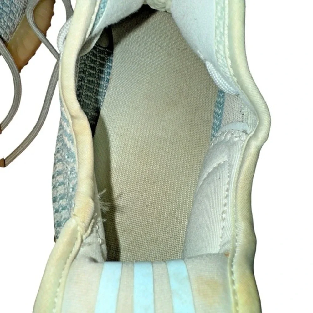 Adidas Yeezy Boost 350 V2 MENS 9.5 PRE-OWNED Cloud‎ White Shoes/Sneakers FW3043